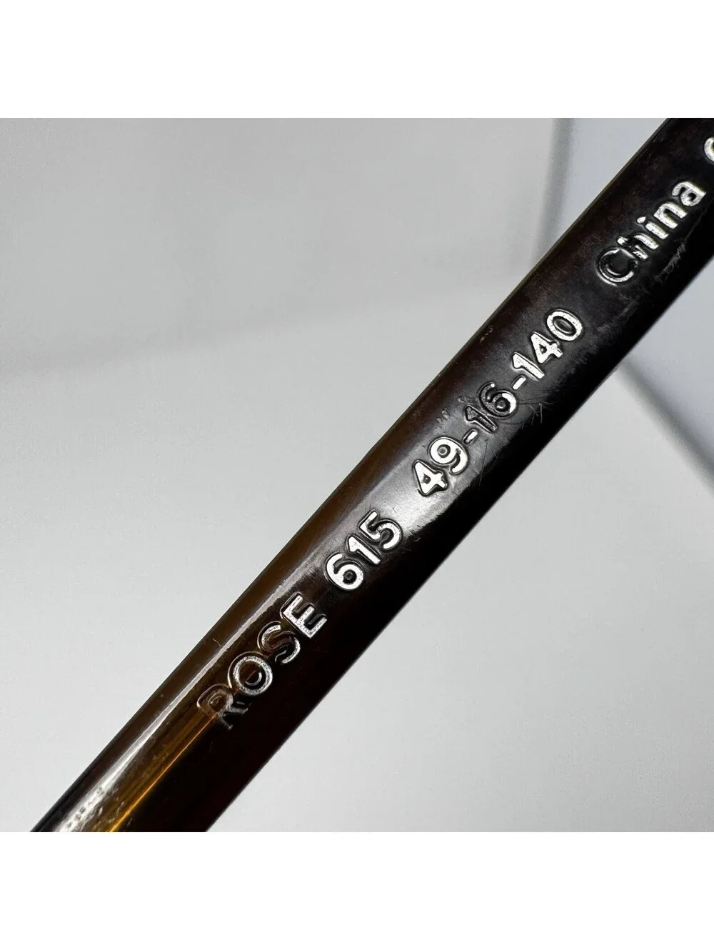 Warby Parker Rose 615 Tortoise Crystal Eyeglass Frames 49-16-140